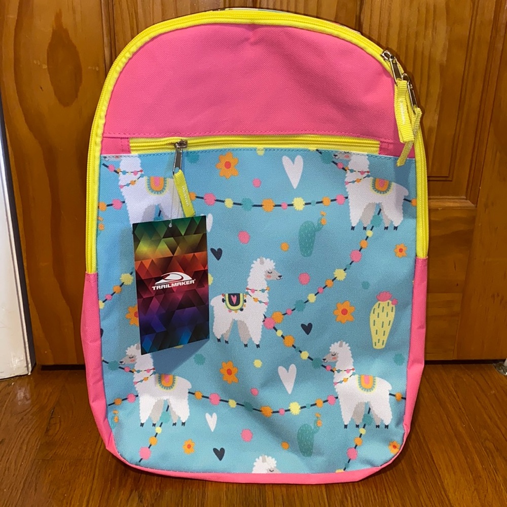 Llama print Kid’s 17” Backpack